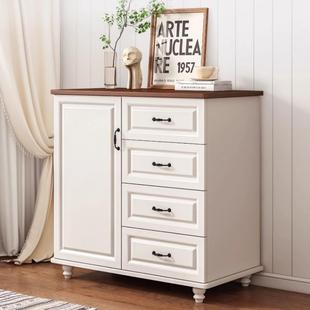 斗柜收纳柜简约现代五斗柜实木色客厅欧式六斗橱卧室抽屉储物柜