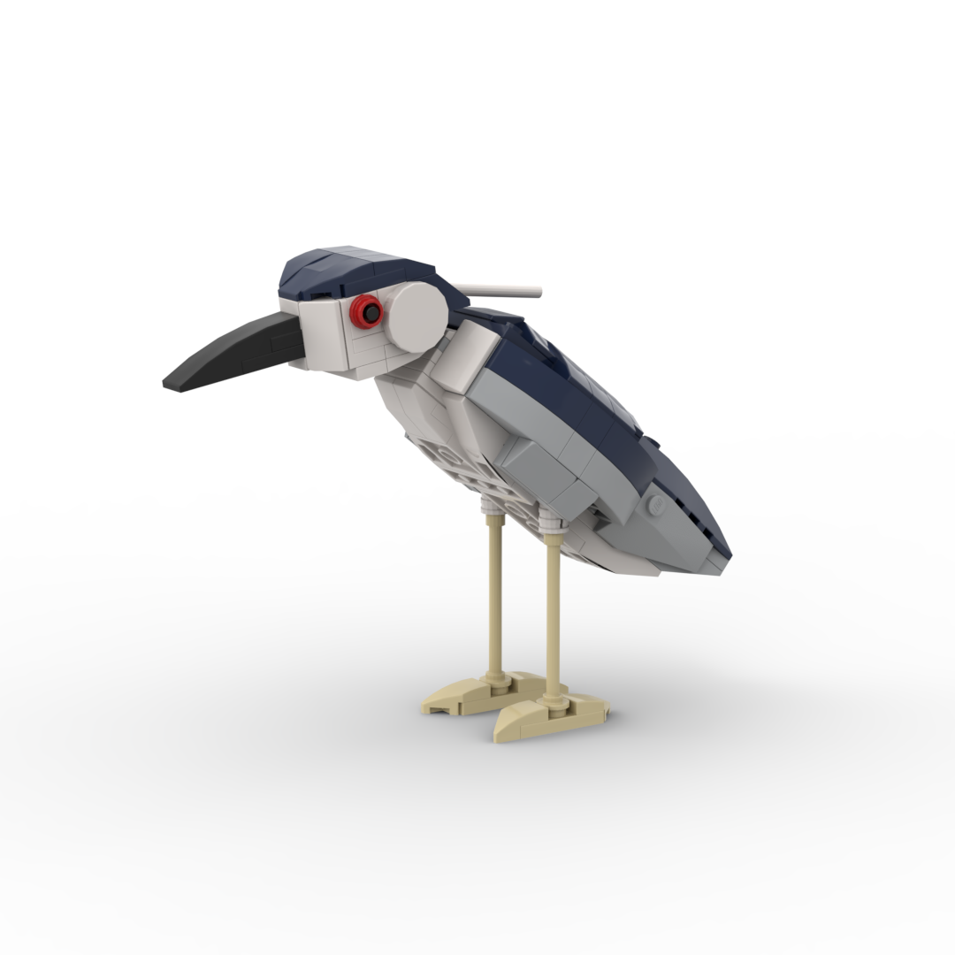 开智积木儿童益智力拼装玩具兼容乐moc夜鹭模型男孩拼图拼装礼物