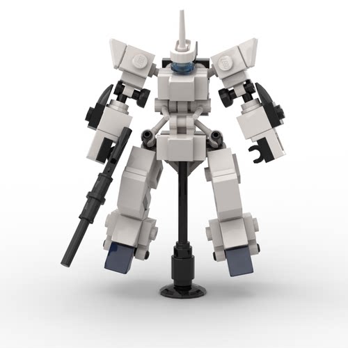 独角兽高达机甲颗粒积木原创MOC模型拼装作品拼插玩具创意礼物