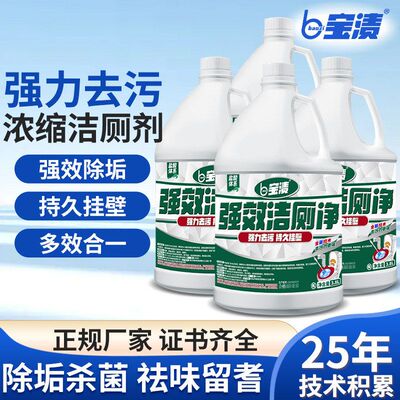 洁厕灵除臭除垢洗厕所去异味马桶清洁剂清香型强力去污去黄清洗液