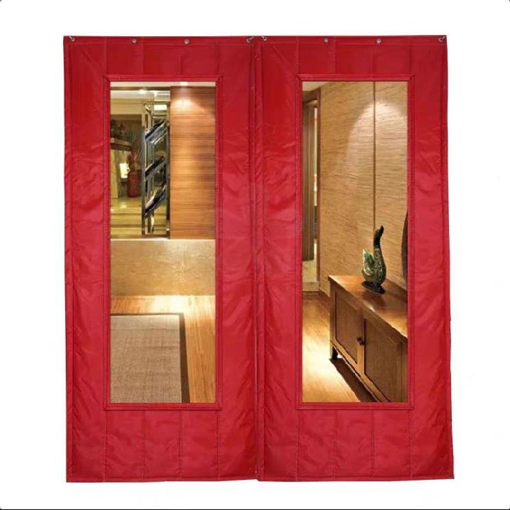 极速Menshi room commercial door curtain iLndoor windproof th
