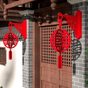 极速Balcony hanging decoration Xi characterN decoration Chin