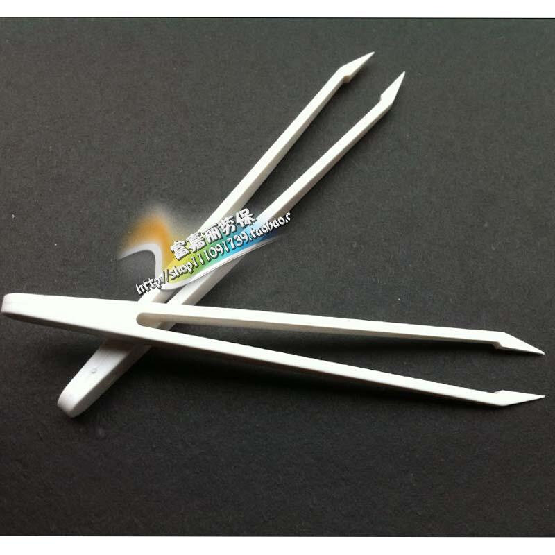 q White R complete color plastic tweezers static-free twee
