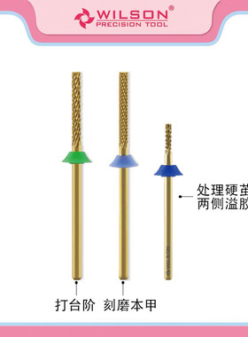 惠而顺本甲刻磨棒美甲卸残胶台阶