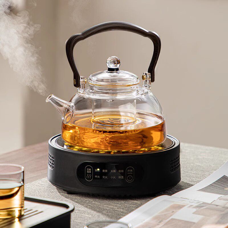 煮茶壶玻璃2026新款加厚耐高温家用花茶烧水壶煮茶器电陶炉泡茶壶