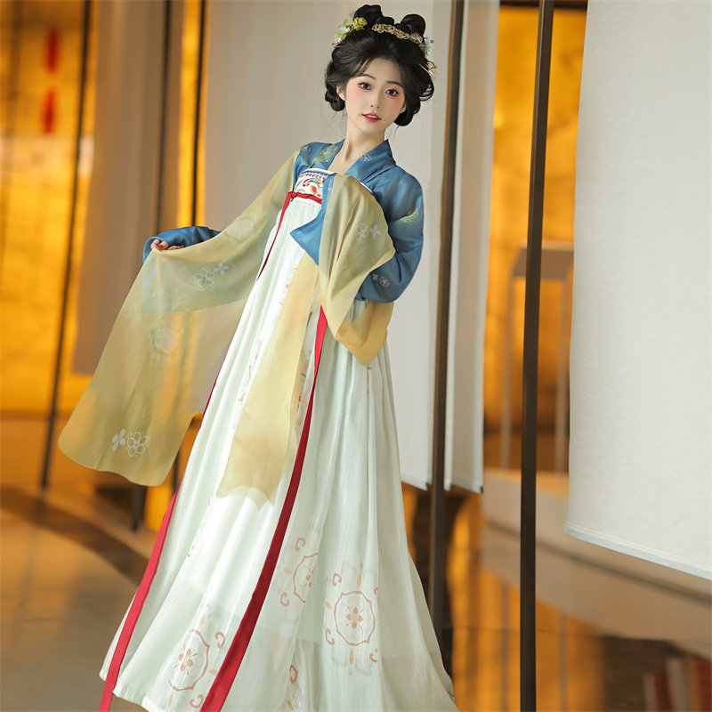 翡缇兰月霓裳原创齐胸襦裙汉服