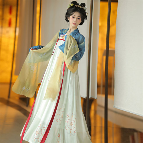 翡缇兰月霓裳原创齐胸襦裙汉服