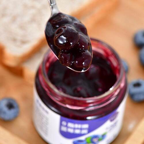 150克蓝Berry jam涂抹吐司面包0脂鲜嫩果酱Breakfast sauce