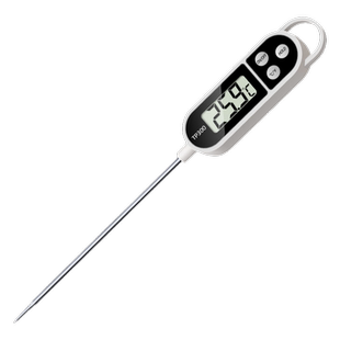 德国油温温度计探针式高精度烘焙测量器商用电子食品加长测量计