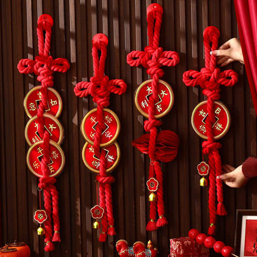 新年装饰2026新款马年入户门