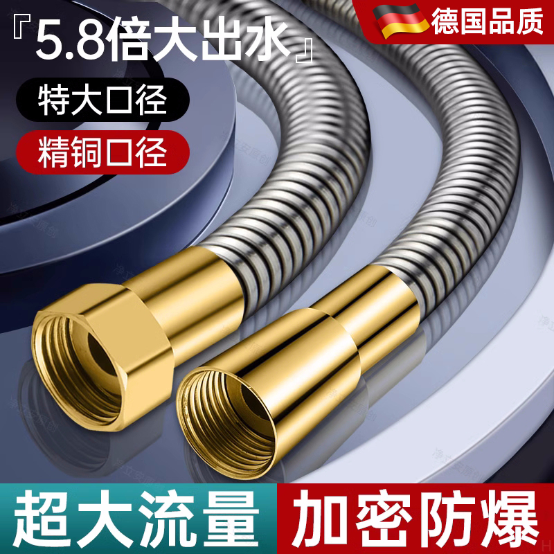 德国全铜花洒软管淋浴通用