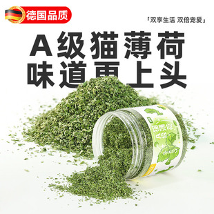A级猫薄荷高纯度喝水猫咪零食猫草助吐毛球天然可食用猫粮薄荷叶