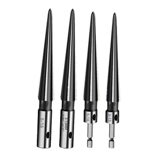 德国精工两用锥度铰刀锥形扩孔铰刀钻头开孔扩孔器硬质合金螺旋