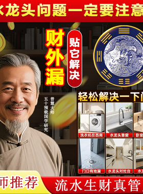 青龙贴水龙头上大吉厨房防水防霉