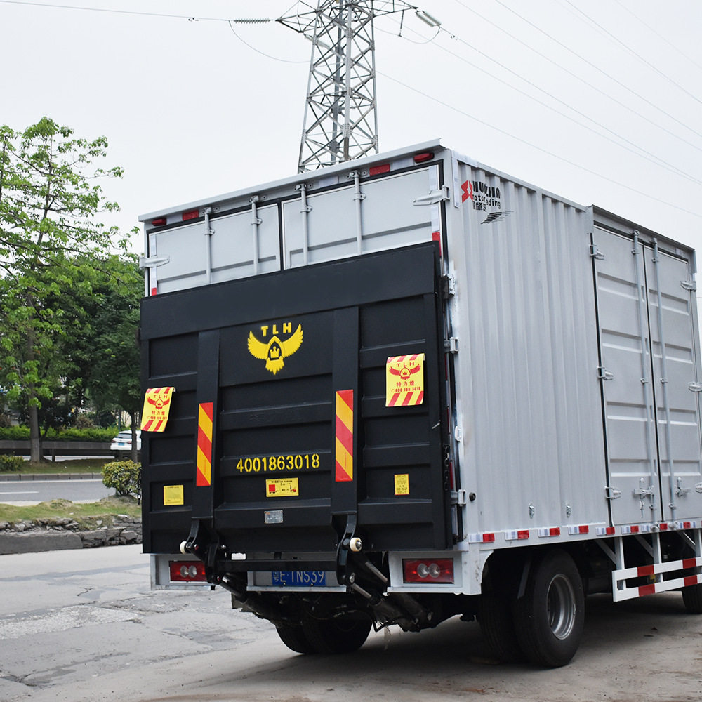 广东特力煌1吨/1.5吨/2吨汽车尾板液压起重升降装卸货车升降平台