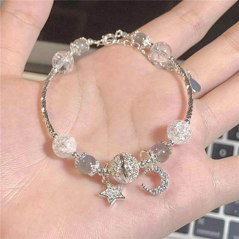 儿童星月手2024新款串珠手环手镯精致甜美女童小女孩手串配饰品