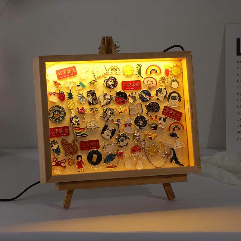 徽章相框勋章奖牌收纳盒防氧化胸针首饰品展示架耳环项链挂板,收纳整理,首饰盒,淘宝优惠券,粉丝福利购,淘宝优惠卷