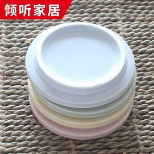 陶瓷杯子盖子圆形马克杯盖水杯盖通用茶杯大9cm多款无孔一个