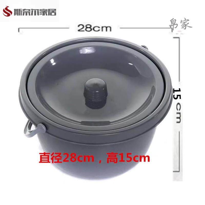 特价坐便桶 便桶 加厚型带盖子马桶盆 坐便椅专用便盆 老人马桶椅