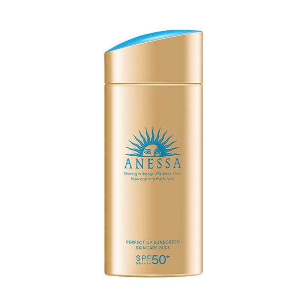 ANESSA安热沙安耐晒防晒霜防水隔离乳高倍SPF50+90ml新款香港直