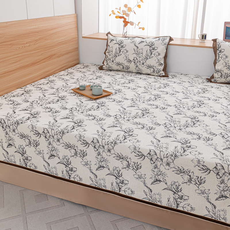 春榮2024新款提花雪尼爾復合炕蓋