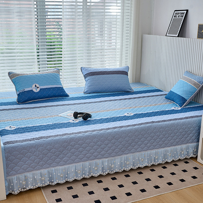 定制榻榻米床盖四件套现代简约炕盖炕席家用农村土炕床单大尺寸