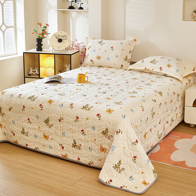 2025新款冬季保暖小清新床盖