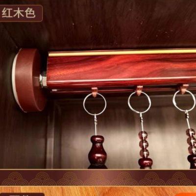 免打孔支撑杆 珠帘挂帘安装轨道配件 加厚加强铝合金伸缩杆