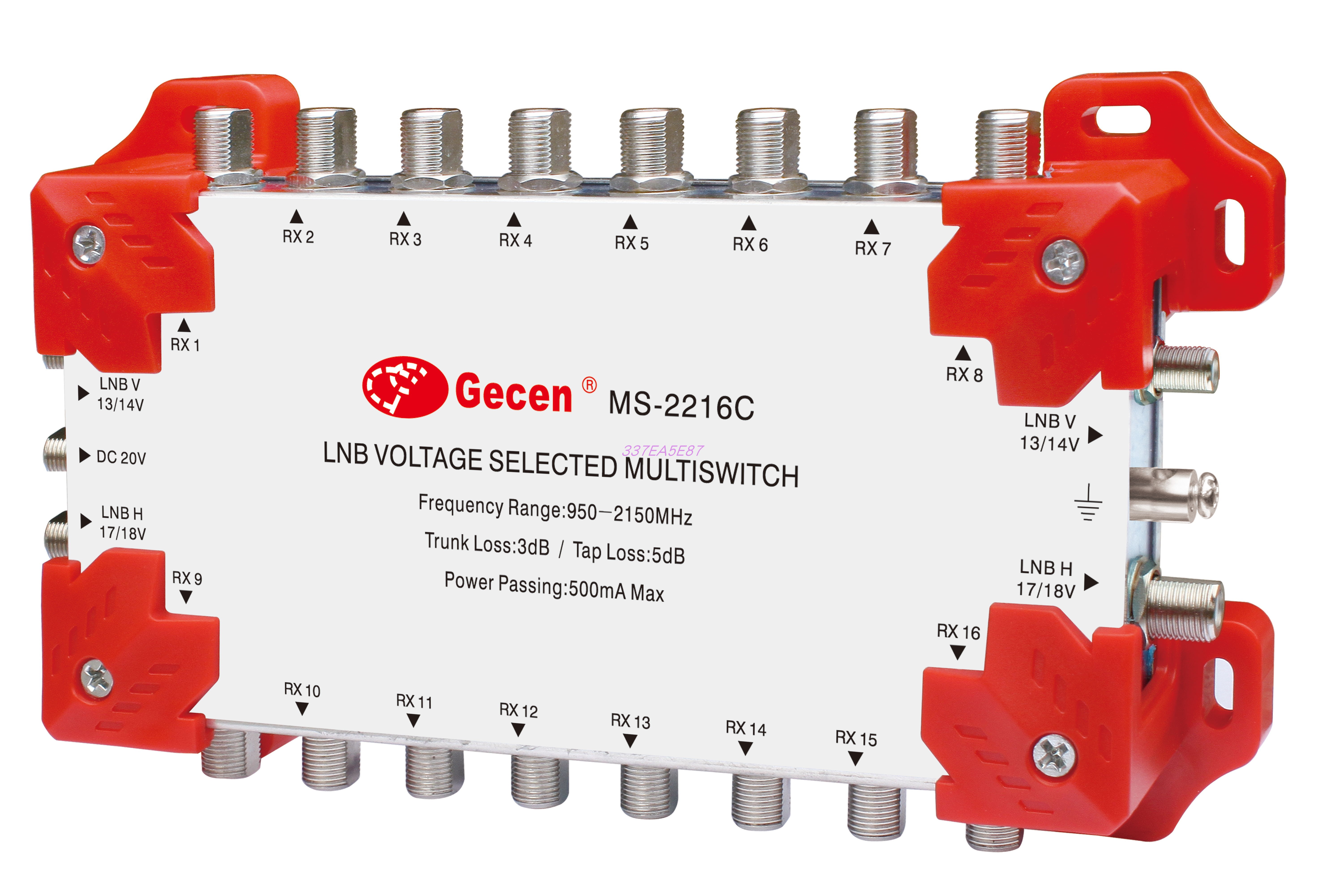 2x2x16satellite multiswitch LNB voltage selected multiswitch