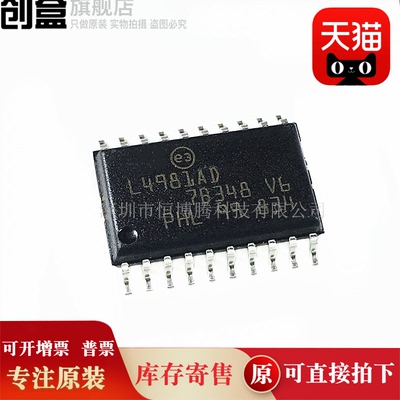 10个 原装 L4981AD013TR 丝印 L4981AD SOP-20 电源管理芯片 全新