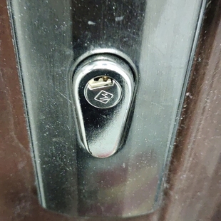 全铜锁芯防盗门锁芯月牙老九带盖替换带帽子11齿异型锁芯老式