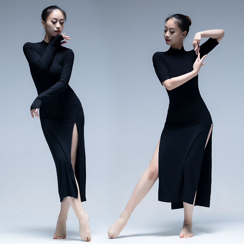 开叉下摆，修身显瘦，舒适柔软