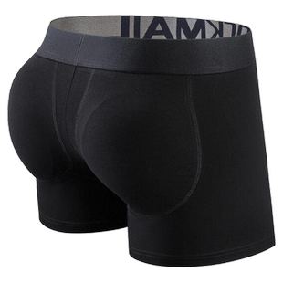 JOCKMAIL男士假屁股提臀内裤平角翘臀神器海绵丰臀蜜桃臀垫臀假臀