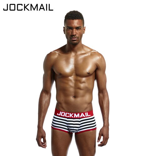 JOCKMAIL男士平角内裤透气棉质