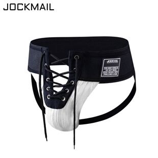 丁字裤 JOCKMAIL潮牌双丁内裤 潮流提臀低腰t裤 U凸性感露臀个性 男士