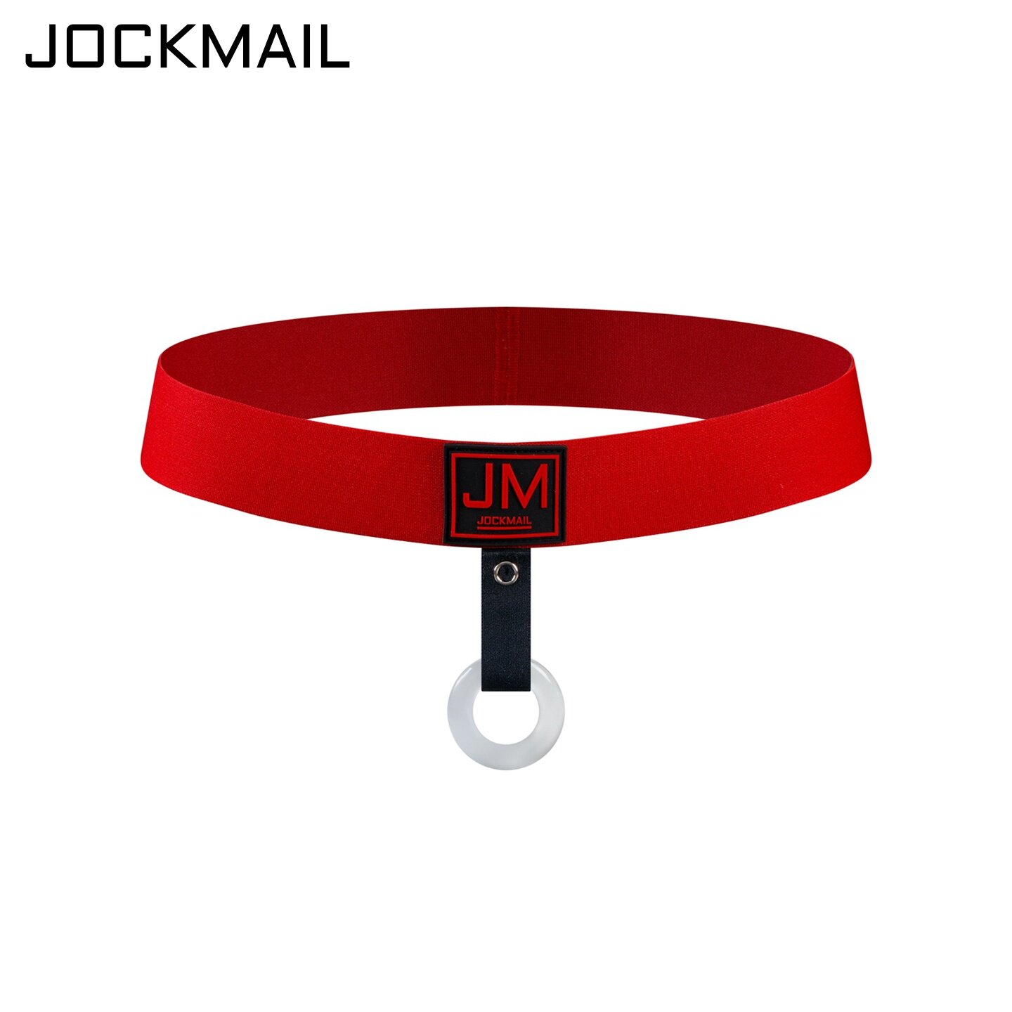 JOCKMAIL男士丁裤锁精环吊环t裤低腰性感可拆卸硅胶环猛男款T提型