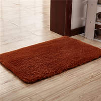 Lambskin floor MATS, bathroom anti-slip MATS, absorbent door MATS, bedroom foyer, bathroom waterproof floor MATS for entering and leaving the house thumbnail 7