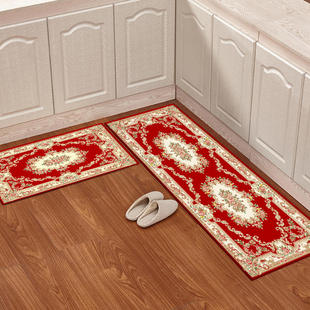 厨房欧式 地垫长条吸水防油家用耐脏进门地毯门垫卧室浴室防滑脚垫