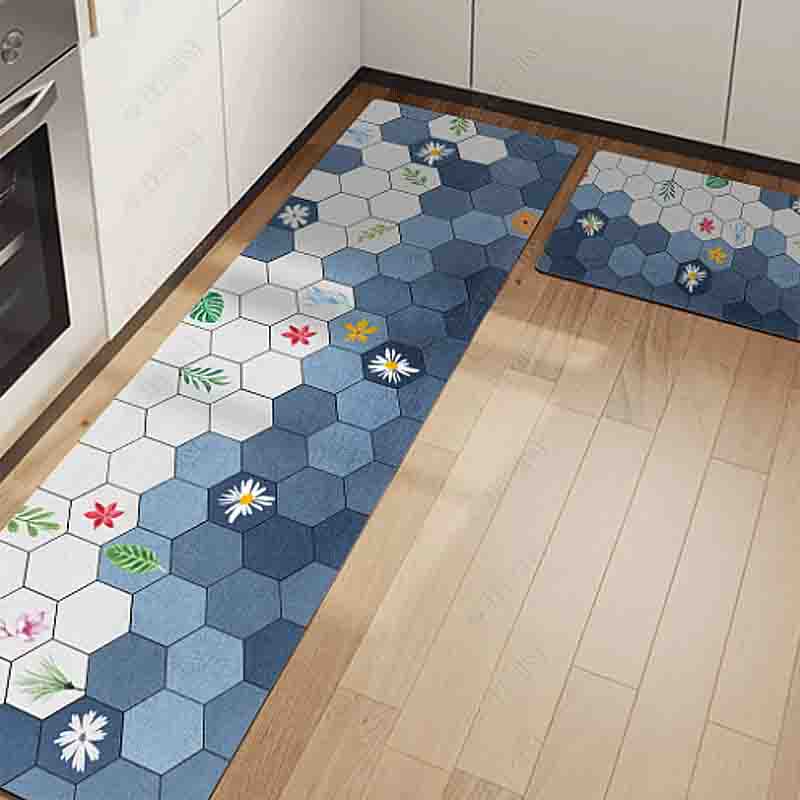 冠研厨房地垫吸水防滑耐脏