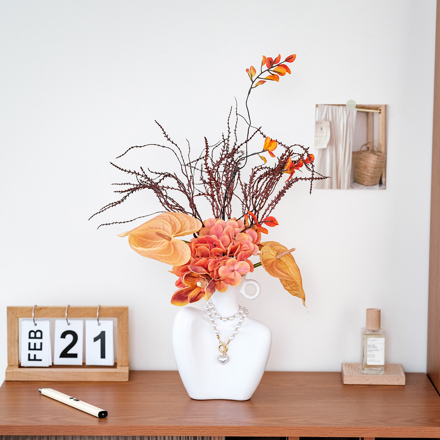 仿真花束马蹄莲花朵家居装饰摆件客厅桌面花艺成品百搭花艺装饰,家居饰品,仿真花/假花,淘宝优惠券,粉丝福利购,淘宝优惠卷