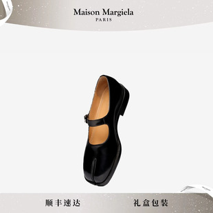 低跟女 皮鞋 Maison Margiela马吉拉Tabi分趾玛丽珍单鞋