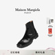 Maison Margiela马吉拉黑色Tabi分趾切尔西靴厚底鞋