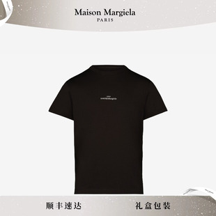 Maison 内搭休闲上衣 Margiela马吉拉倒置Logo白T恤短袖