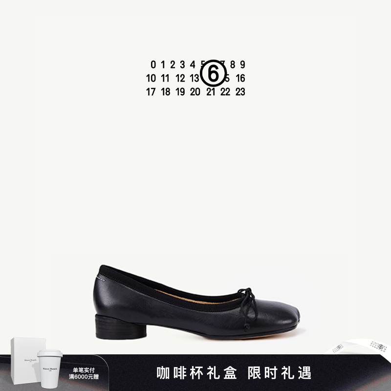 MM6苹果头蝴蝶结芭蕾鞋