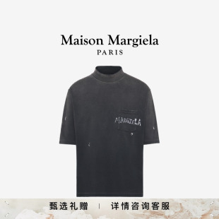 Margiela马吉拉字母logo短袖 Maison T恤上衣