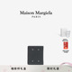 钱包卡包 Margiela马吉拉黑色四角缝线翻折短款 礼物 Maison