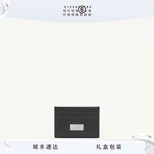 MM6数字徽标简约商务休闲黑色短款 卡包卡夹钱包钱夹
