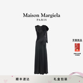 MaisonMargiela马吉拉四角缝线无袖 早春新品 拖地连衣裙
