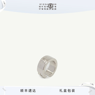 MM6数字Logo雕刻宽版戒指设计感指环简约情侣对戒首饰
