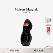MaisonMargiela马吉拉Tabi分趾系带厚底增高德比鞋 4cm
